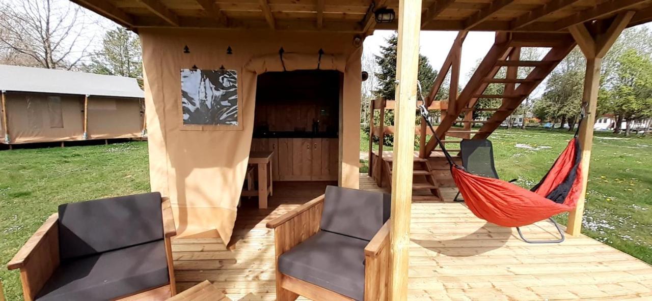 Tente Cabane Du Camping Hautoreille Bannes  Exterior photo