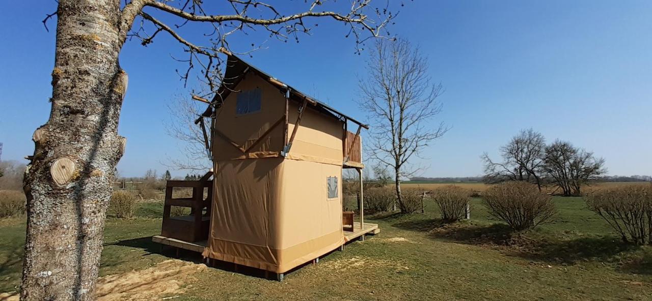 Tente Cabane Du Camping Hautoreille Bannes  Exterior photo